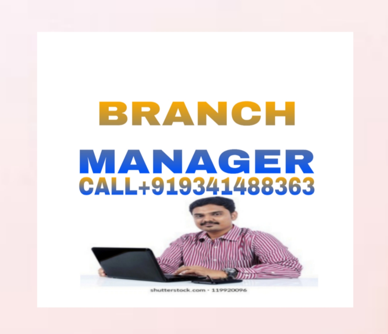 All Type Branch Manager Anil 